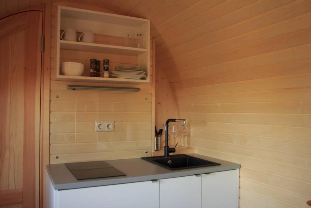 Schmidis Igluhuts Im Pfaffenwinkel - Tiny House 1 Lejlighed Apfeldorf Eksteriør billede