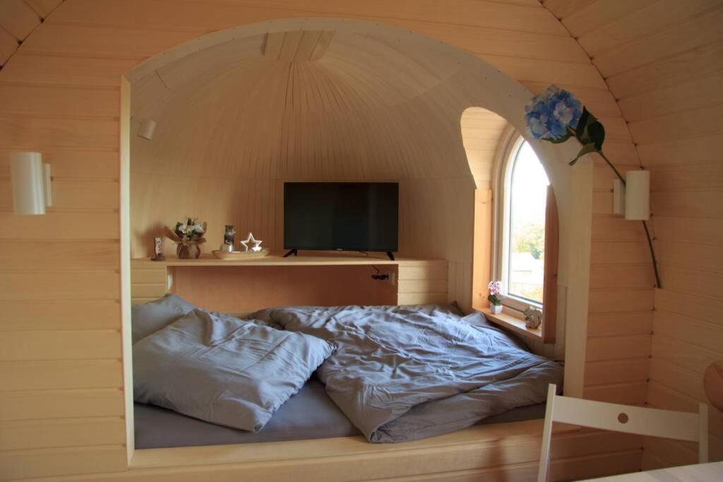 Schmidis Igluhuts Im Pfaffenwinkel - Tiny House 1 Lejlighed Apfeldorf Eksteriør billede